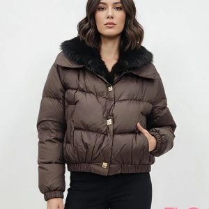 CHAQUETA NORA CHOCOLATE