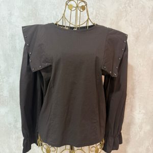 BLUSA ESTRELLA MARRÓN