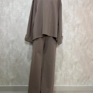 Chándal tachuela beige