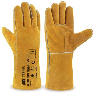 GUANTE SOLDADOR PIEL