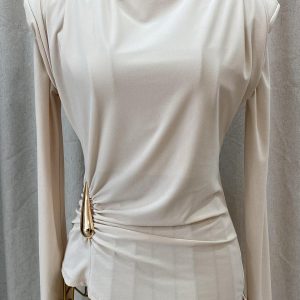 BLUSA BROCHE BEIS