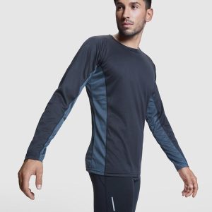 Camiseta técnica manga larga bicolor