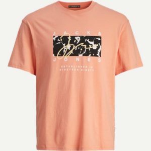 Camiseta Jack&Jones Aopbranding Salmón