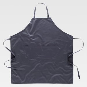 Delantal con peto 2 bolsillos