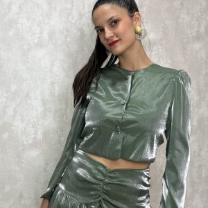 CHAQUETA VESTIR VERDE