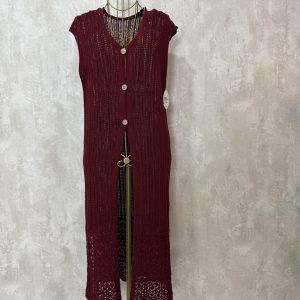 Rebecón hilo burdeos