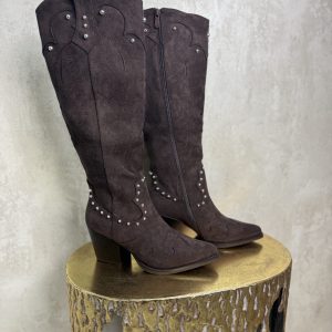 Botas Antelina marrón