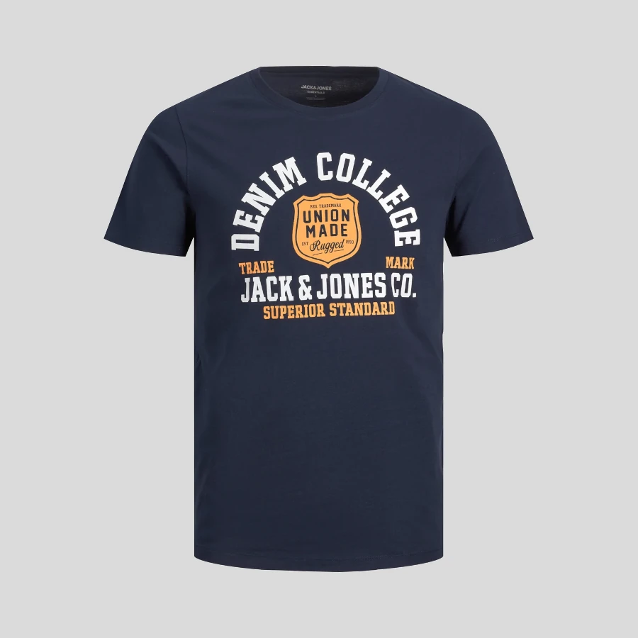 Camiseta Jack&Jones Elogo Marino - Imagen 6