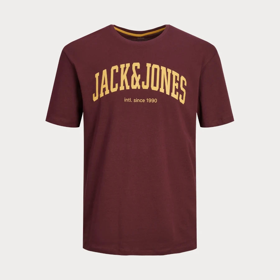 Camiseta Jack&Jones Josh Granate - Imagen 4