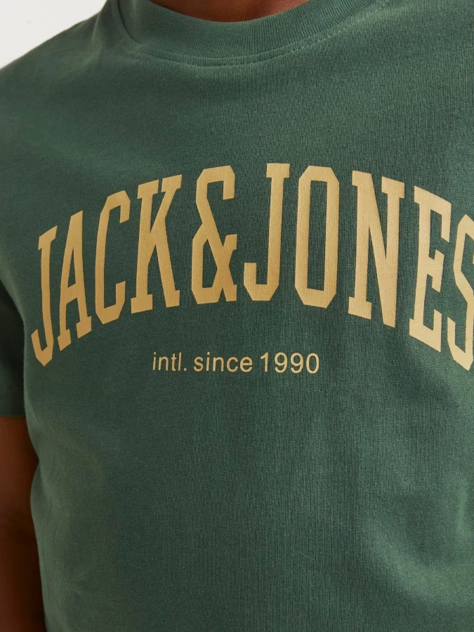 Camiseta Jack&Jones Josh Verde - Imagen 3