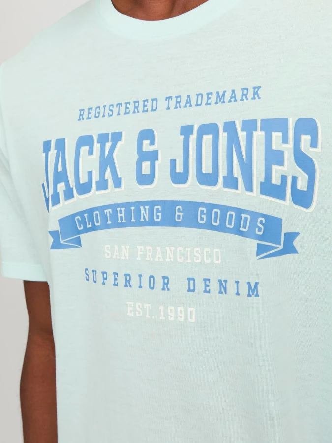 Camiseta Jack&Jones Logoo Agua - Imagen 2