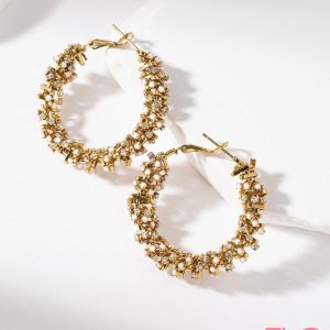 PENDIENTES DALIA BLANCO