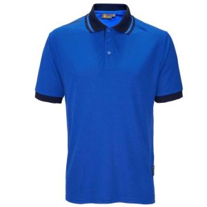 Polo manga corta con tejido bambú