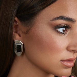 PENDIENTES TALISMAN NEGRO