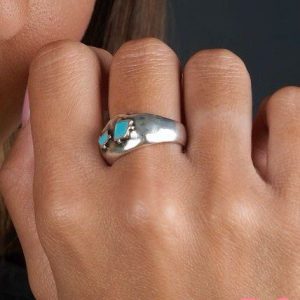 ANILLO TALISMAN TURQUESA