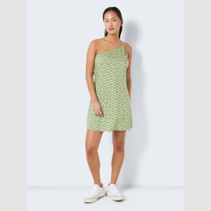 Vestido Noisy May Jules Retro Verde