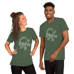 Cabriseta Verde Bosque de manga corta unisex