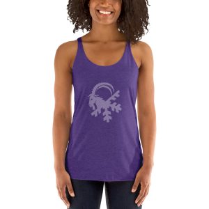 Cabriseta deportiva Morada de tirantes (para mujer)