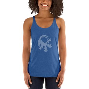 Cabriseta deportiva Azul de tirantes (para mujer)