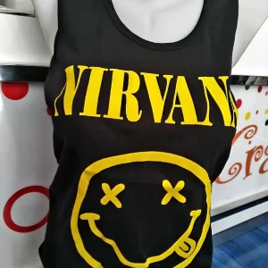 Camiseta tirantes Nirvana